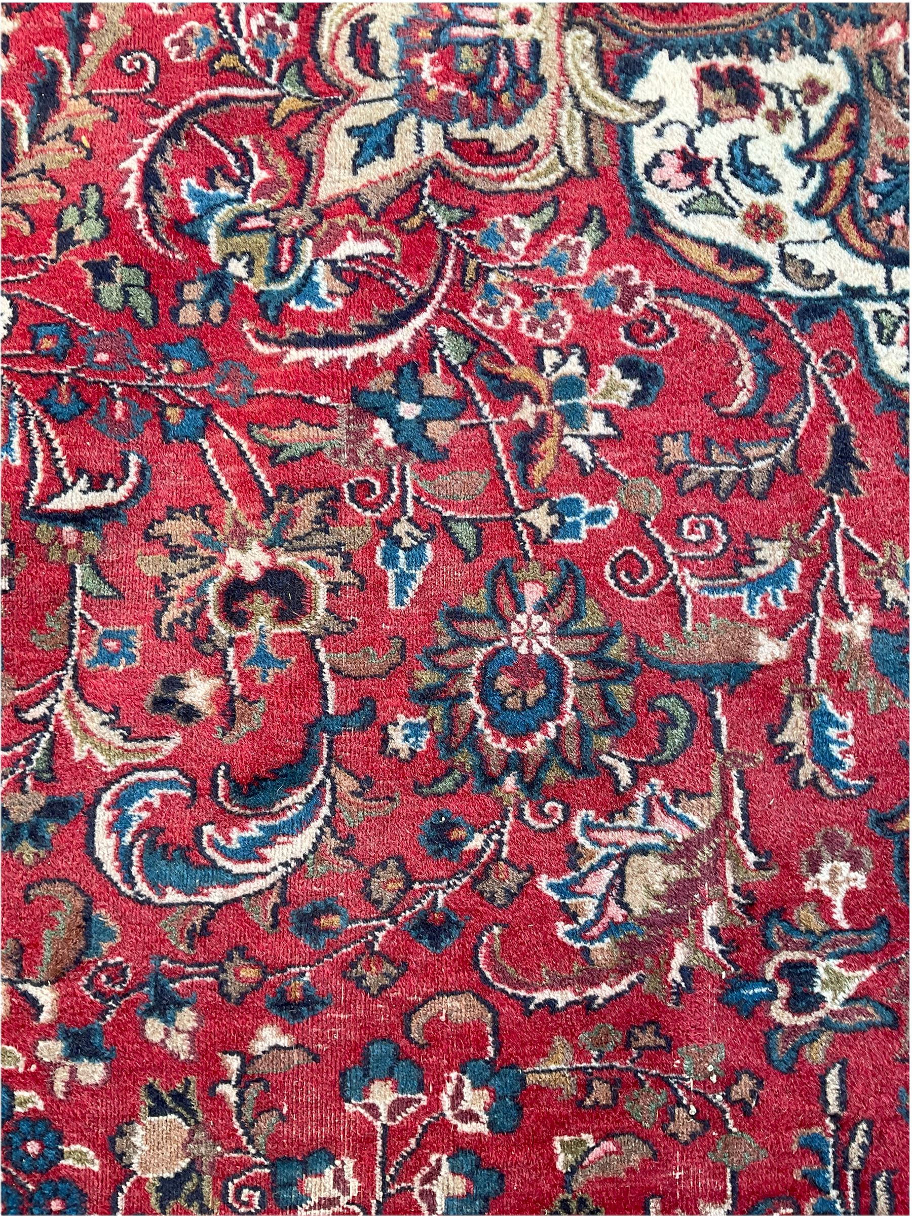 Large Persian Kashan carpet - Image 4 of 6