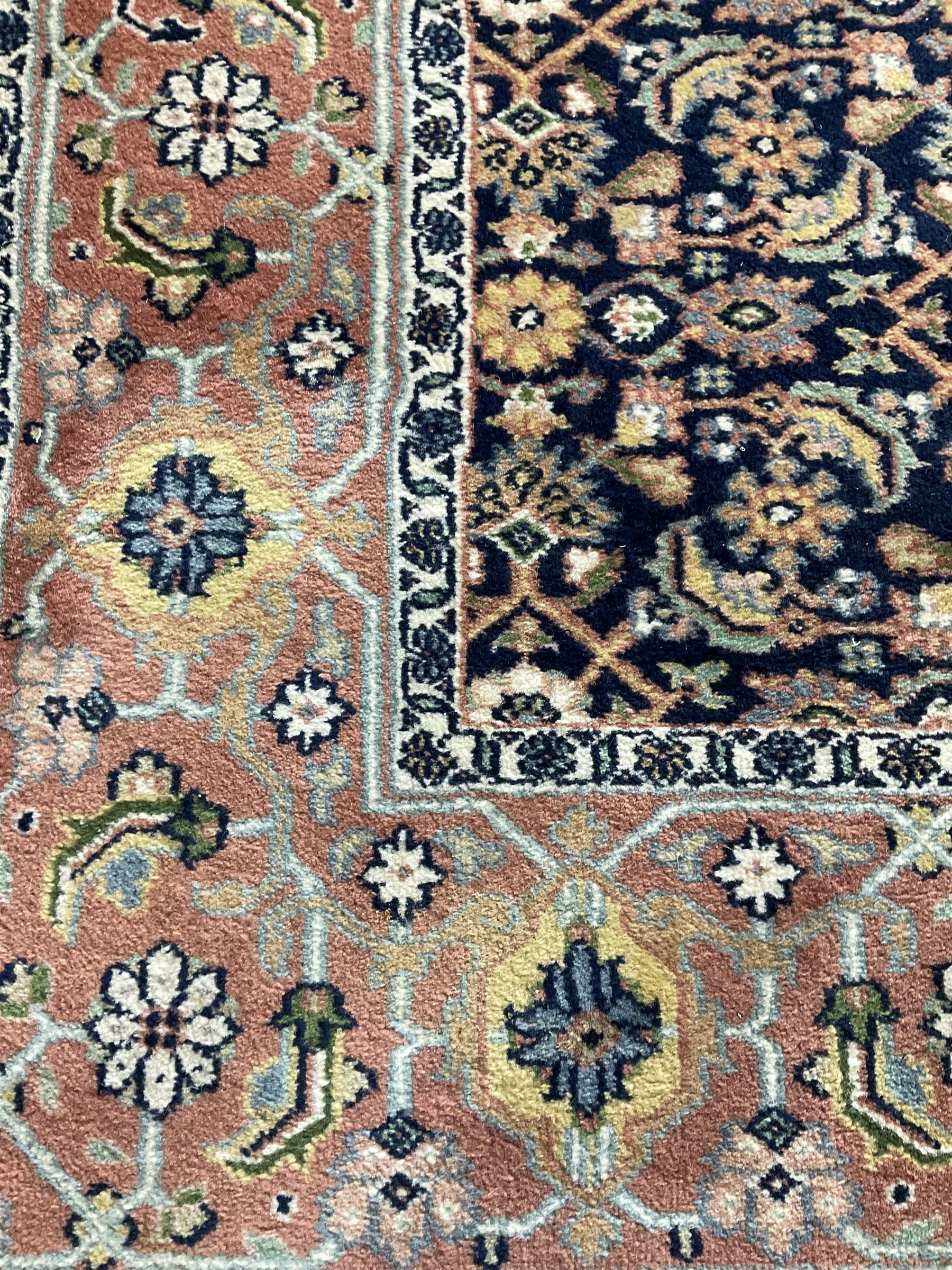 Persian blue ground rug - Image 2 of 4