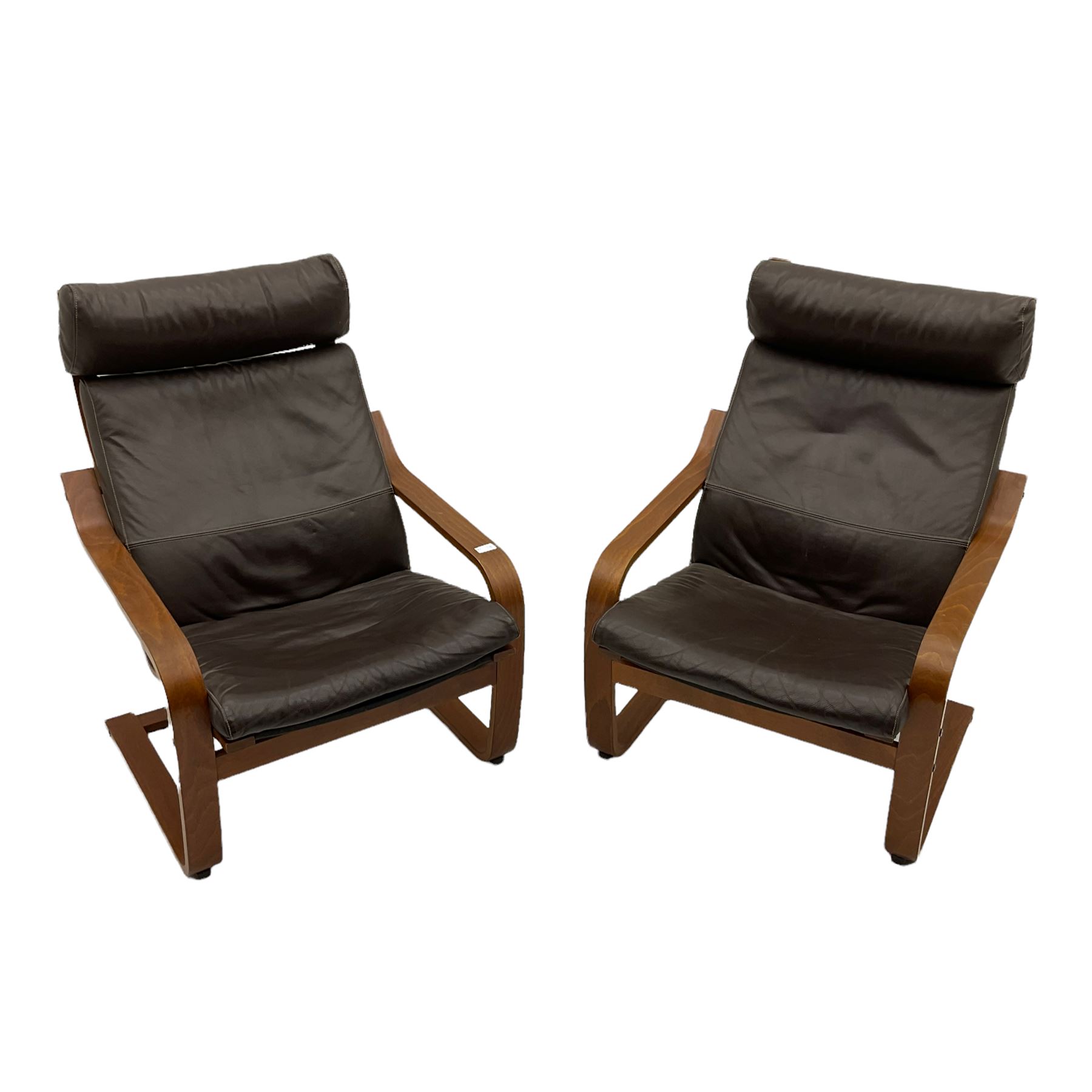 IKEA - Pair of Poang armchairs