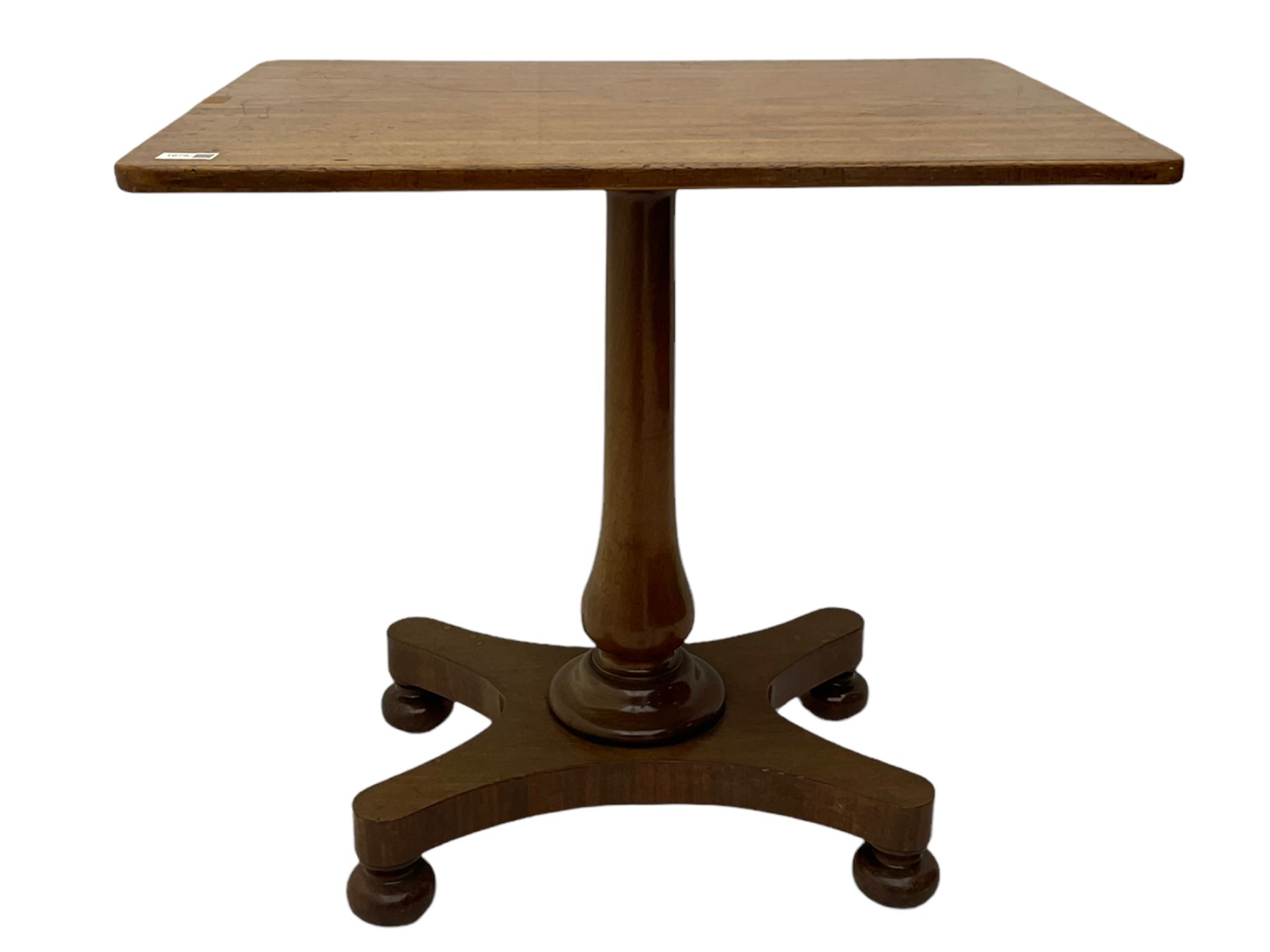 Early 19th century mahogany pedestal table - Image 2 of 5