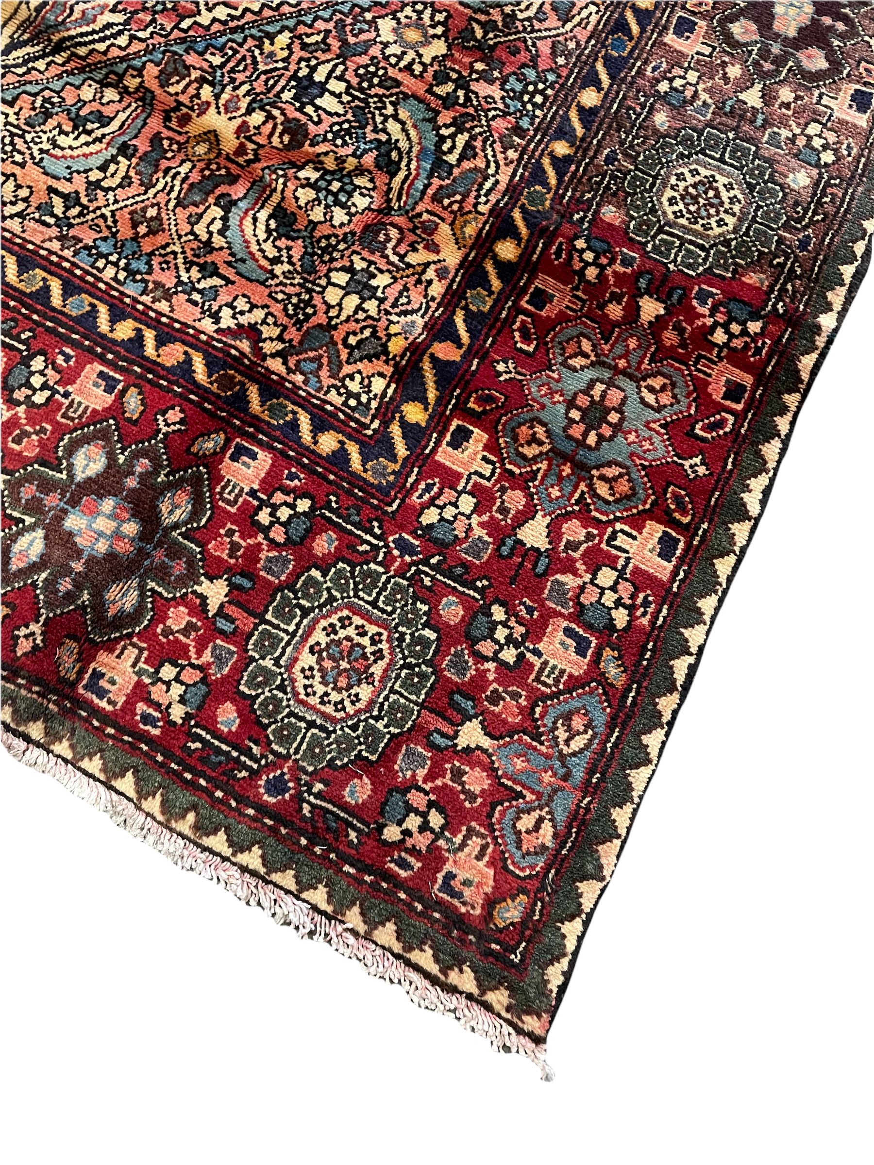 Persian Hamadan rug - Image 3 of 7