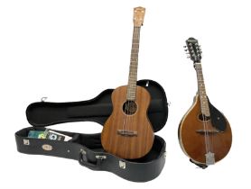 Palmer eight-string mandolin with mahogany back