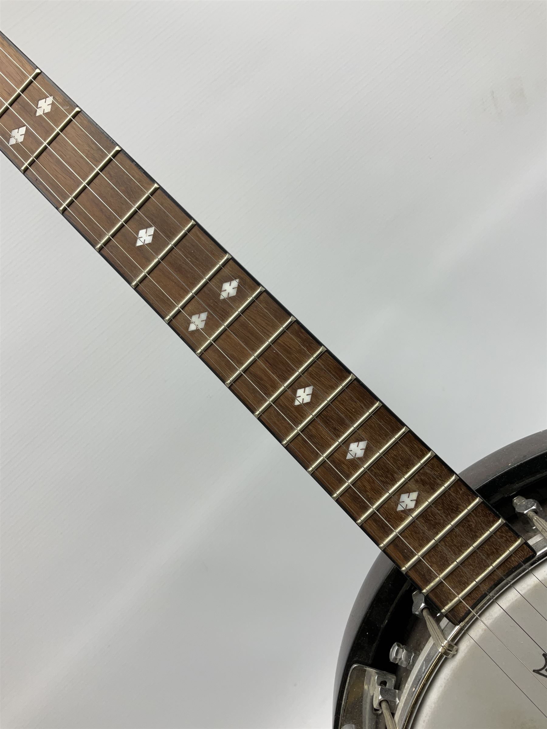 Nevada five string banjo with sapele mahogany back L99cm - Image 2 of 9