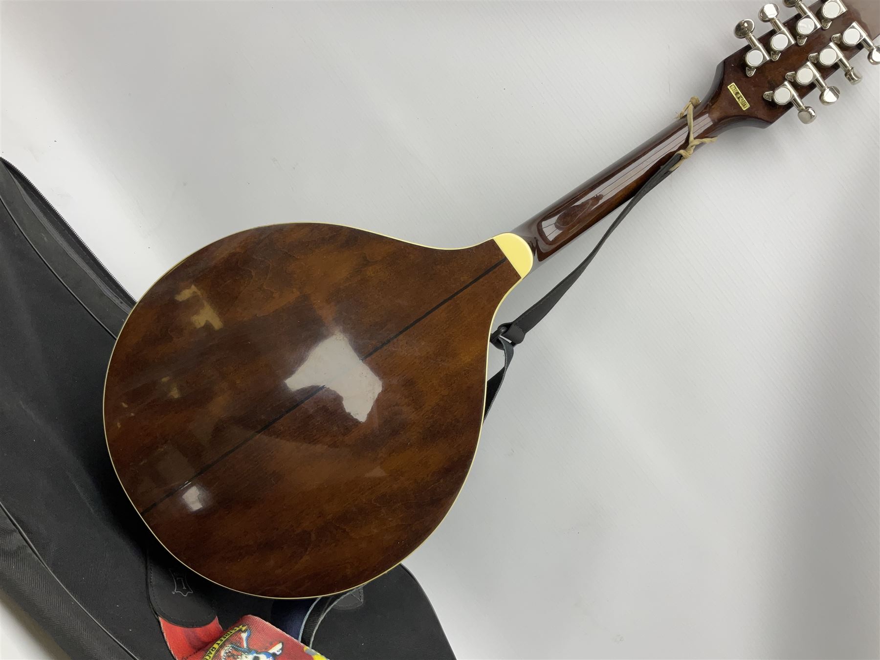Ashbury eight-string mandolin with two-piece mahogany back and spruce top - Image 6 of 9