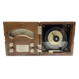 Admiralty Patt. 1640 Cell Tester by Muirhead & Co. Ltd. No.114993; in original teak case with inset