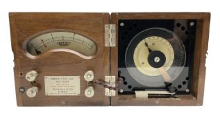 Admiralty Patt. 1640 Cell Tester by Muirhead & Co. Ltd. No.114993; in original teak case with inset