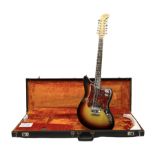 Fender three-tone Sunburst 12-string electric guitar c1965/6 Fullerton USA