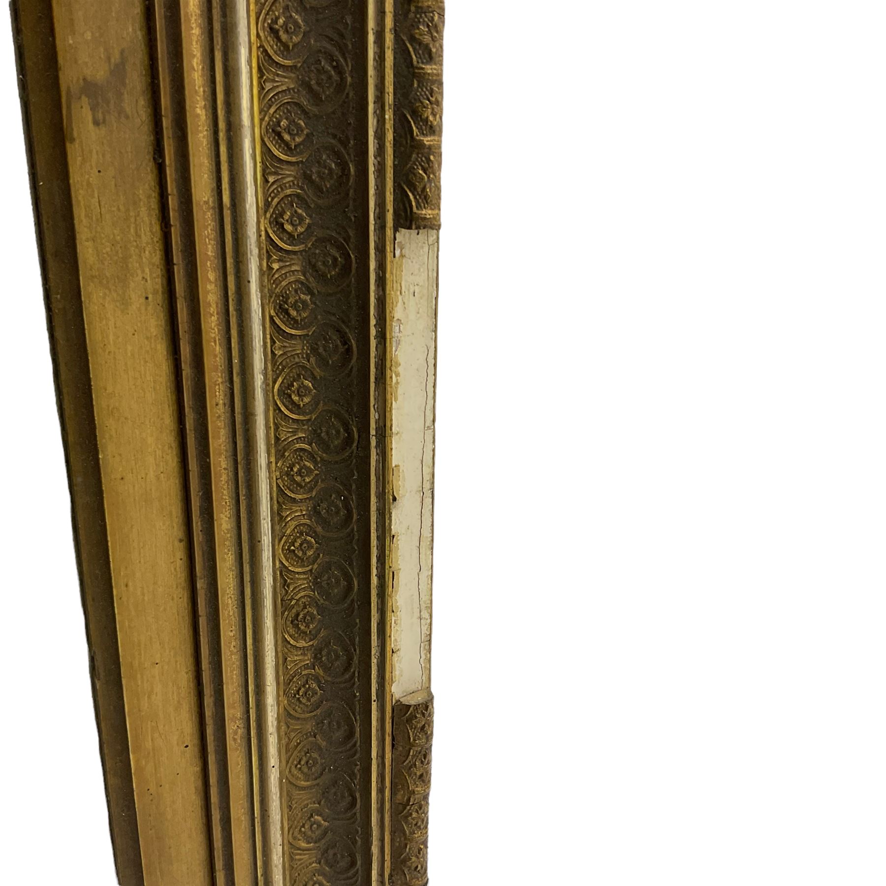 Rectangular mirror in gilt frame (78cm x 104cm) - Image 3 of 3