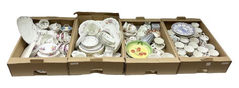 Quantity of tea wares and ceramics to include Heathcote & Sons