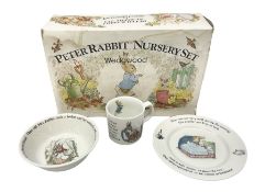 Wedgwood Peter Rabbit nursery set