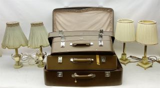 Set of three graduating Antler suitcases