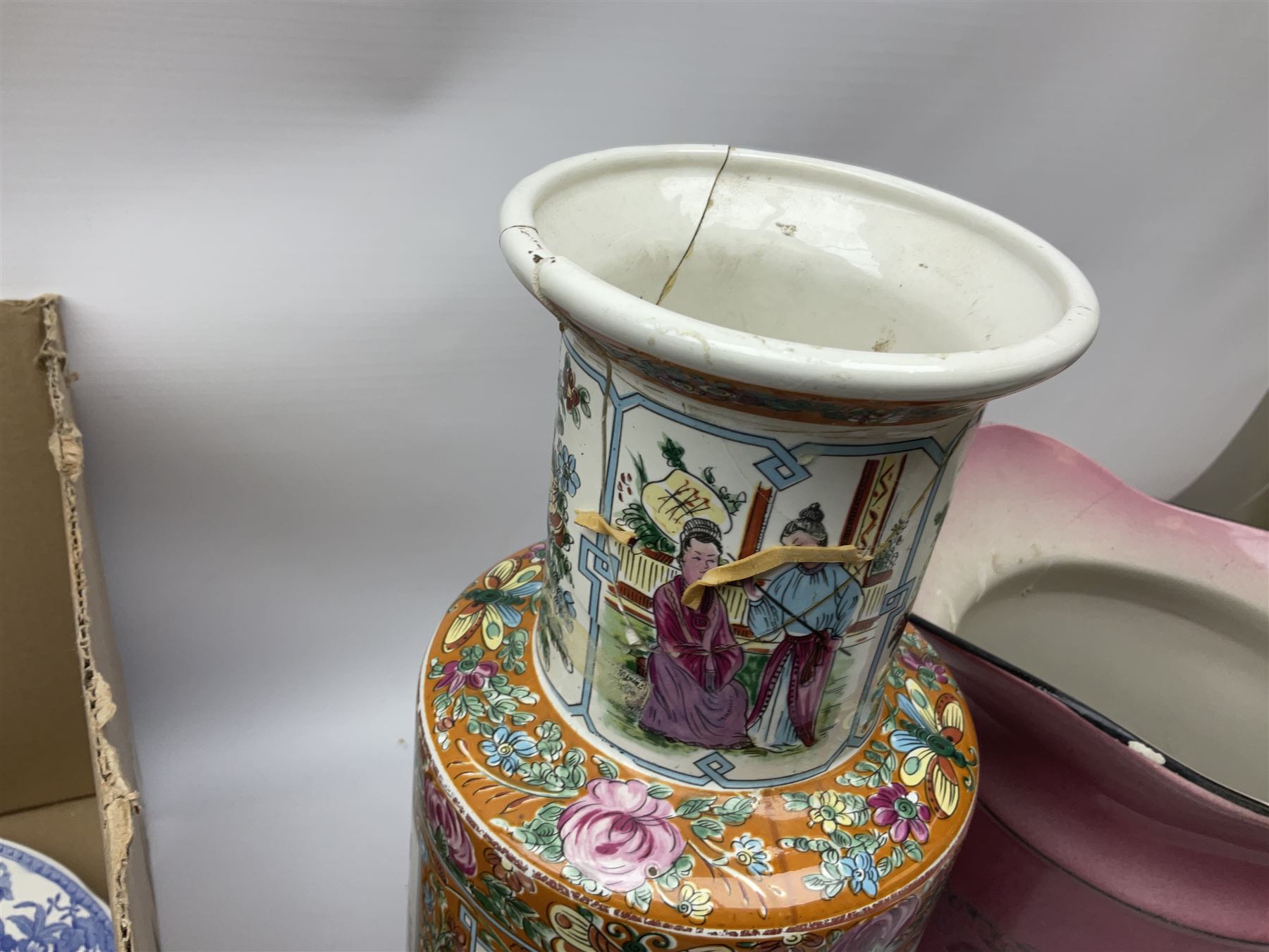 Hallmarked silver collared studio pottery vase - Image 5 of 8