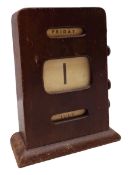 1930s wood cased perpetual calendar