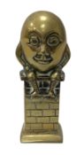 Brass money box in the form of Humpty Dumpty