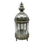 Glass pane lantern