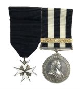 St John's Ambulance Brigade Service medal of the Order of St John and Order of St John enamelled bad