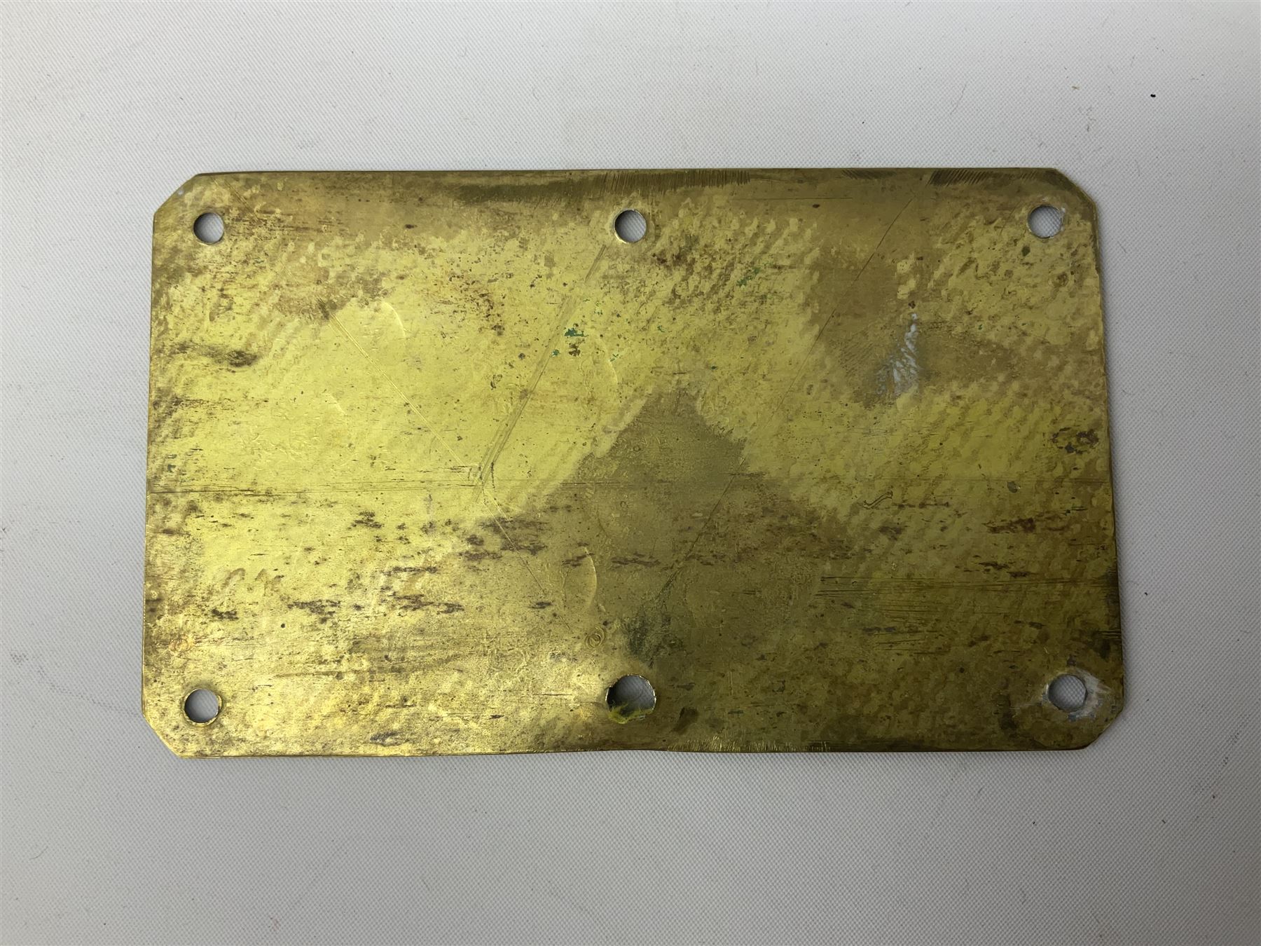 Two brass door plates - Image 7 of 7