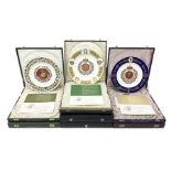 Seven limited edition Spode Military collector's plates comprising The Argyll & Sutherland Highlande