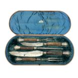 Victorian carving set