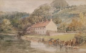 Attrib. Weatherill Family (19th century): Waterloo Cottages 'Ruswarp'