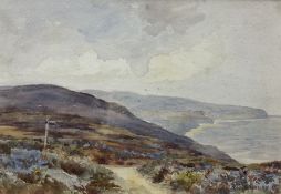 James Ulric Walmsley (British 1860-1954): Robin Hood's Bay from Staintondale
