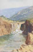 George West (British early 20th century): Pistyll Rhaeadr - Wales