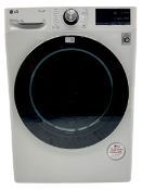 LGThinQ FDV909W Heat Pump 9kg tumble dryer