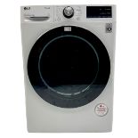 LGThinQ FDV909W Heat Pump 9kg tumble dryer