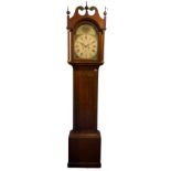 English oak cased longcase clock c1830
