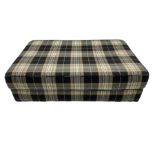 Peter Silk of Helmsley - rectangular ottoman footstool