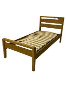 Solid oak 3' single bedstead