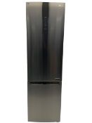 LG ThinQ GBB92STAXP fridge with three drawer freezer