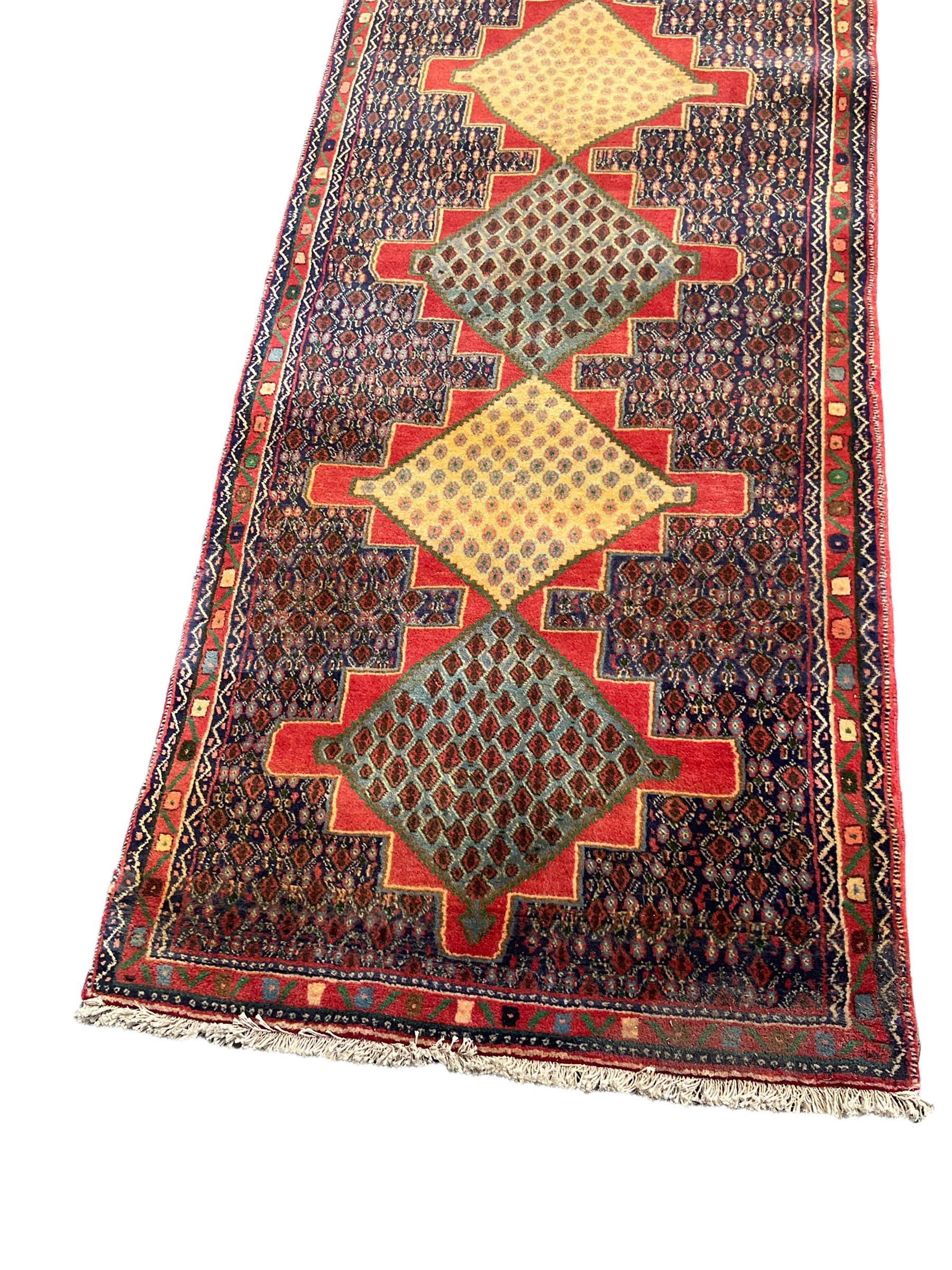 Persian Senneh runner - Image 2 of 5