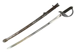 Early 20th century Household Cavalry Trooper's sword