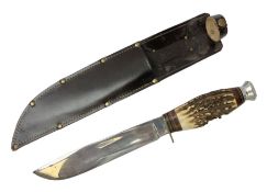Bowie knife by J. Nowill & Sons Sheffield England Est. AD1700
