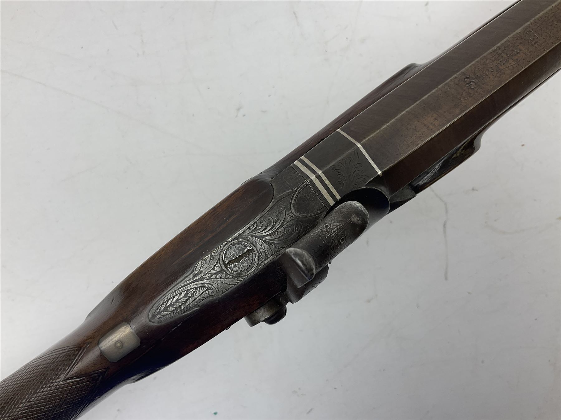 19th century Sturman of Barnsley civilian 16-bore single barrel shotgun - Image 7 of 11