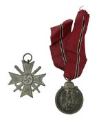 WW2 German Eastern Front Medal awarded to those who served on the German Eastern/Russian Front durin