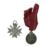 WW2 German Eastern Front Medal awarded to those who served on the German Eastern/Russian Front durin