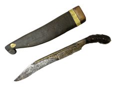 19th century Singhalese knife pia kaetta