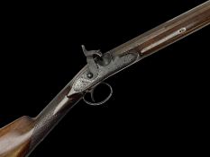 19th century Sturman of Barnsley civilian 16-bore single barrel shotgun