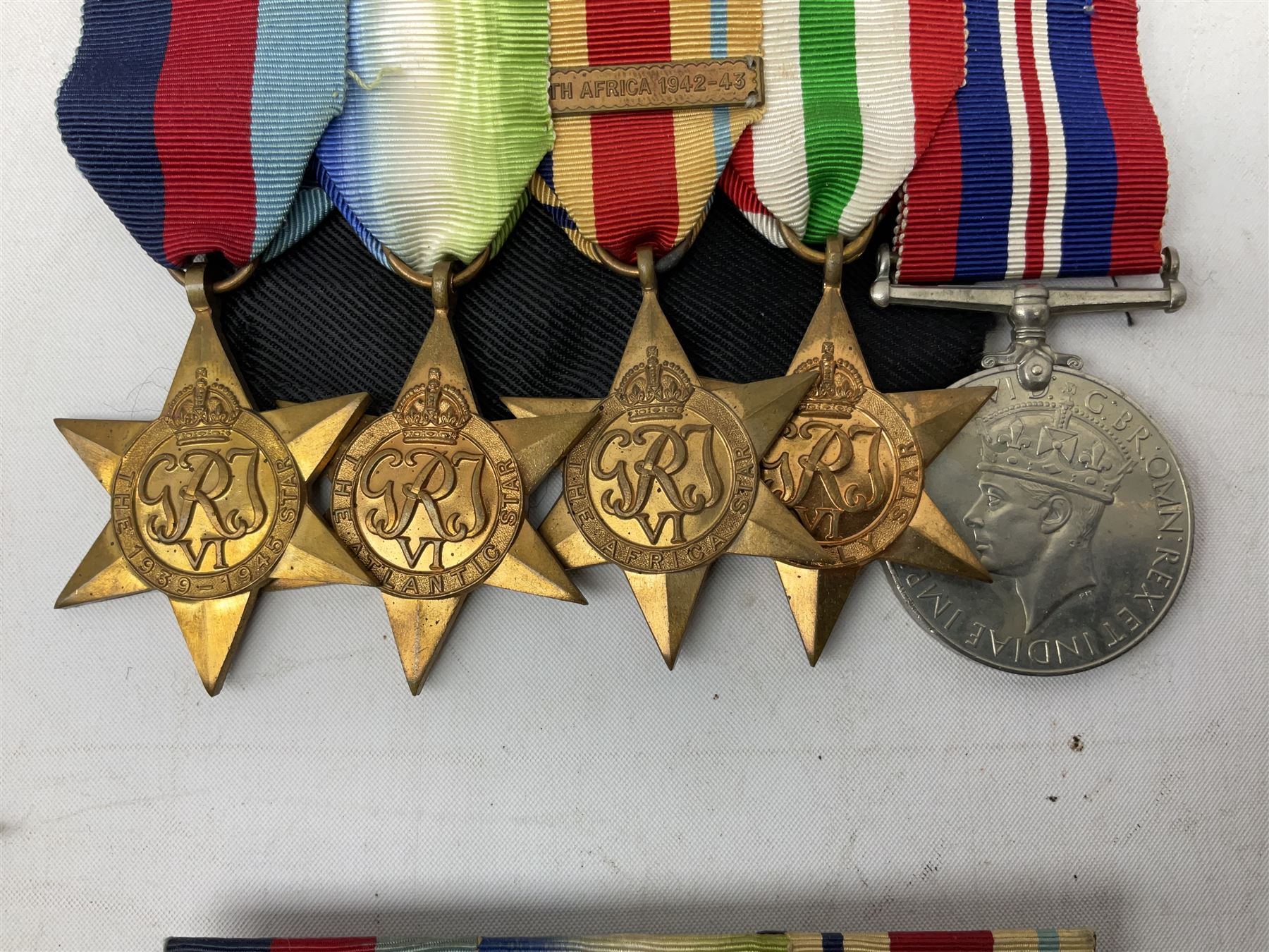 Five WW2 medals comprising War Medal 1939-1945 - Image 2 of 8