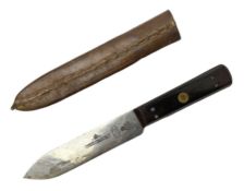 George V Air Ministry knife the 13.5cm steel blade by Harrison Bros & Howson and marked AM 44/88 wit