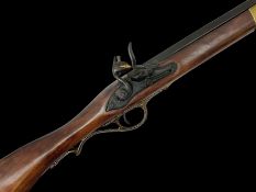 Reproduction non-firing Kentucky style flintlock musket musket