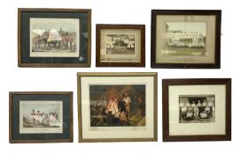Three late 19th/early 20th century photographs of military sporting interest - R. Co. 5th Battn. The