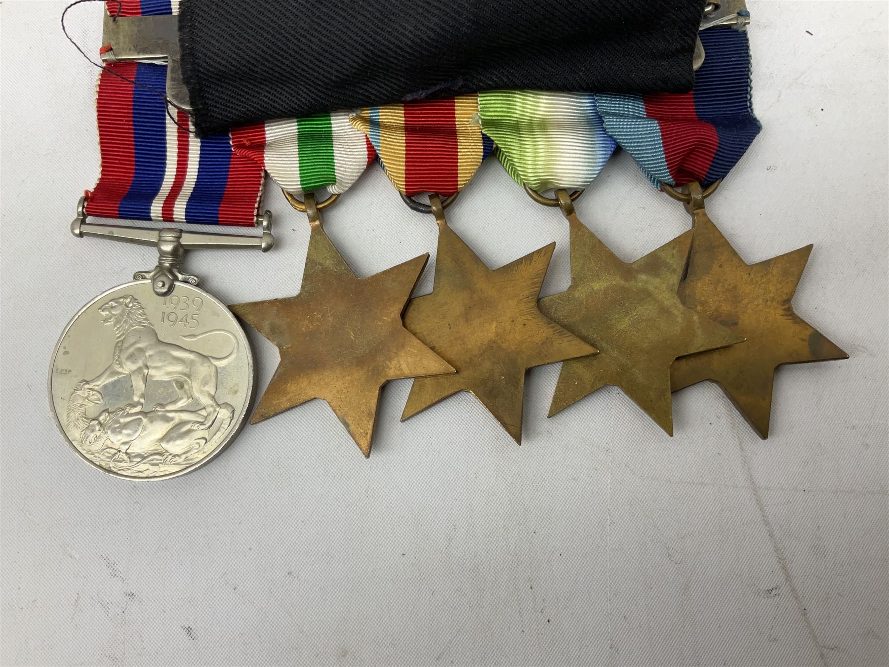 Five WW2 medals comprising War Medal 1939-1945 - Image 3 of 8