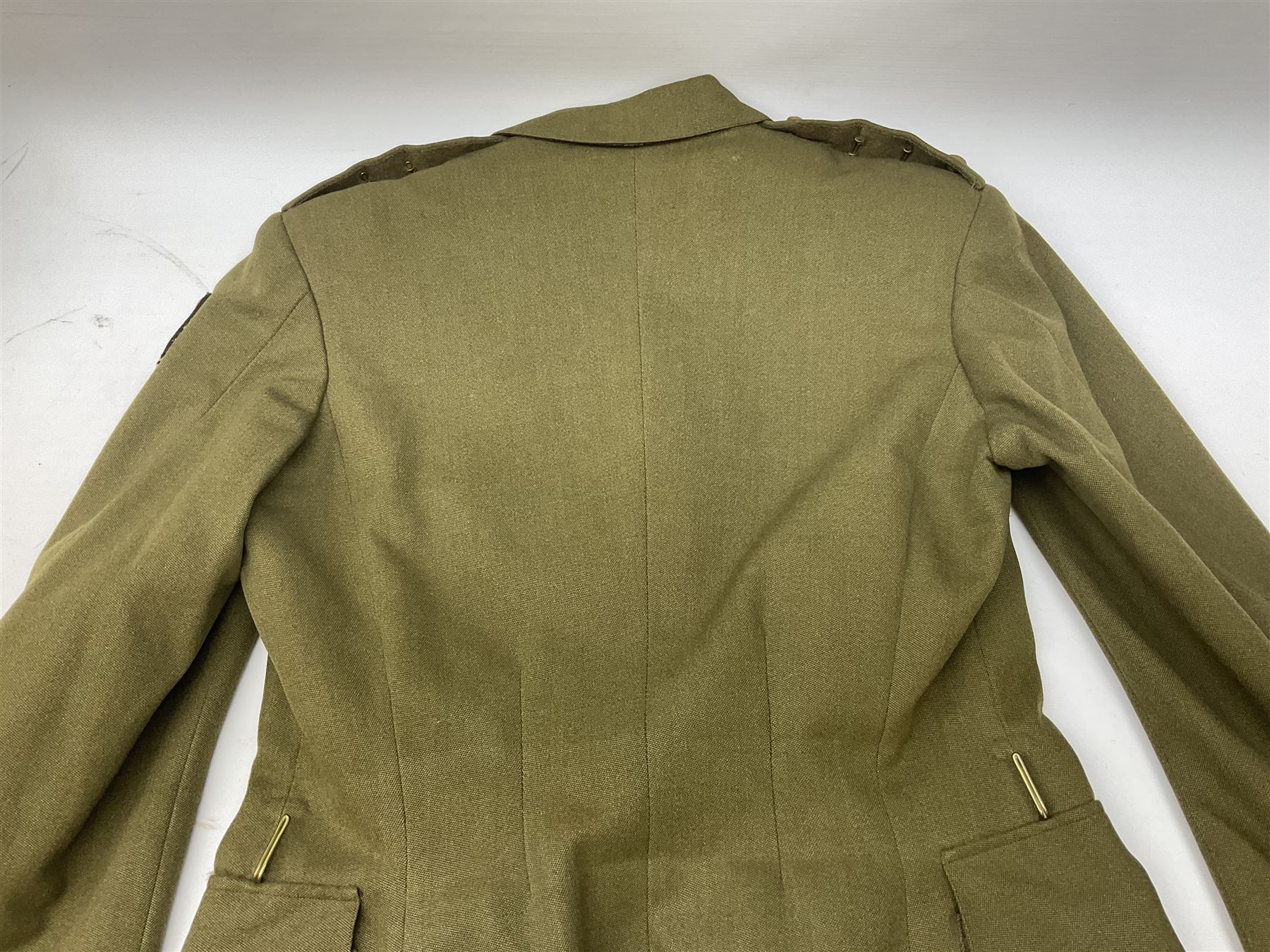 WW2 Army Great Coat and tunic named to Captain Hawkyard of The Argyll & Sutherland Highlanders (Prin - Image 11 of 15