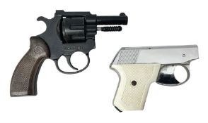 Italian Sprint eight-shot .22 rim fire blank firing pistol L18cm; and German MaRie Perfecta 6mm blan
