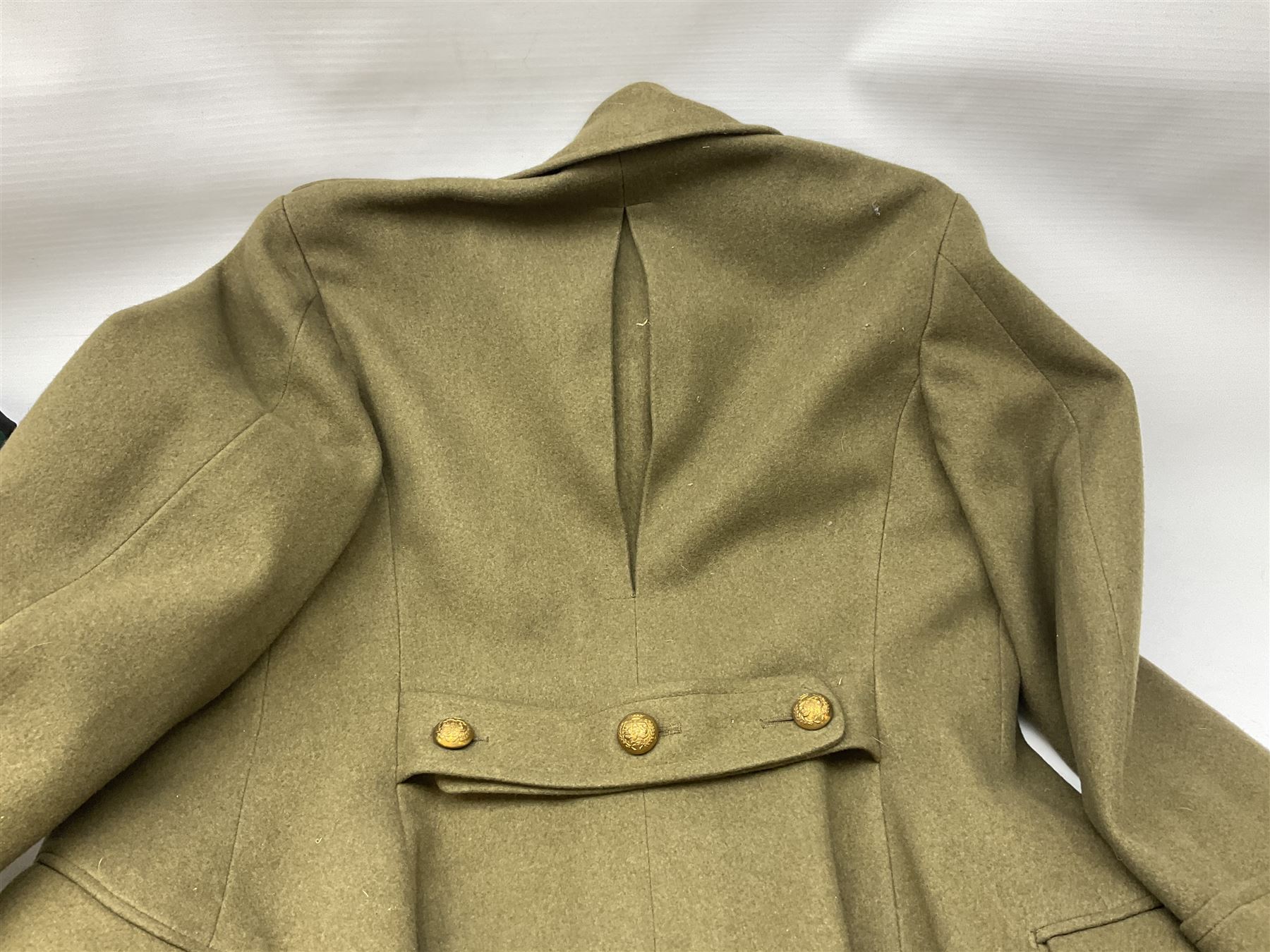 WW2 Army Great Coat and tunic named to Captain Hawkyard of The Argyll & Sutherland Highlanders (Prin - Image 6 of 15