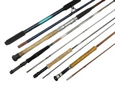 Shakespeare 'Composite Beachcaster 1332-300' 10ft two piece rod with Shakespeare alpha reel