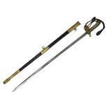 WW1 George V era 1827 Pattern Royal Naval Officer's sword